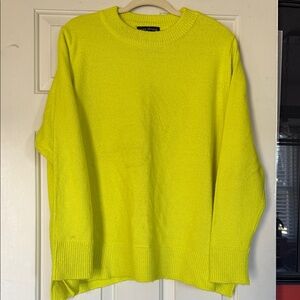Bright Yellow Sweater